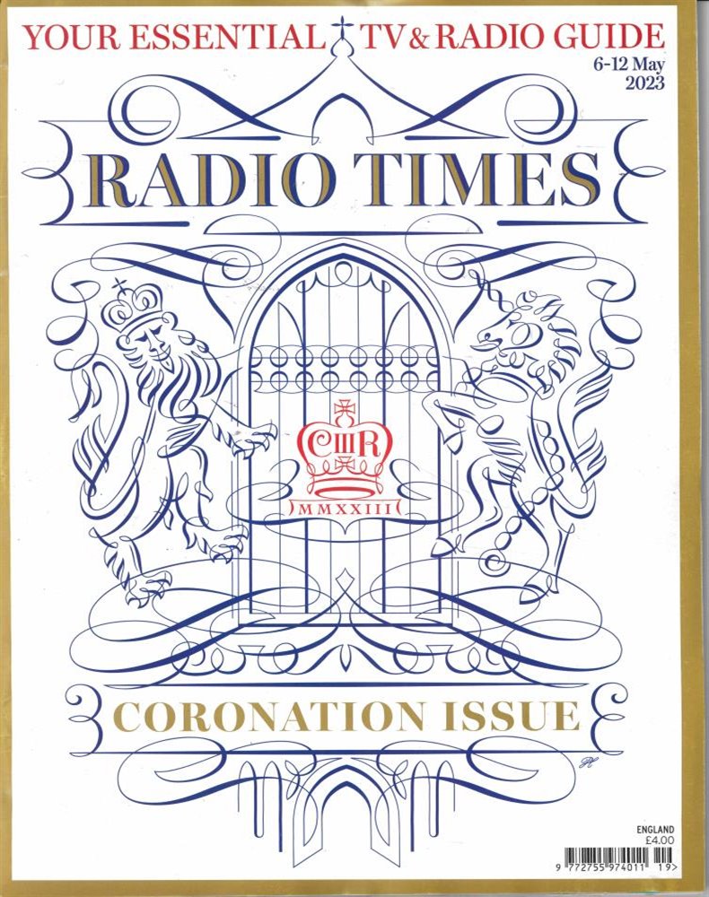 RADIOTIMES magazine side cover 6 May 2023